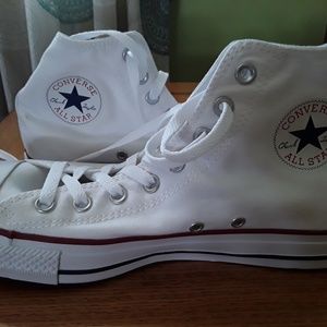 Brand new high top Converse